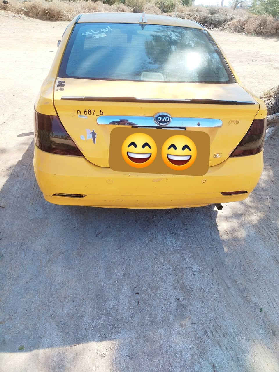 بي واي دي 2011 f3
مكينة لانسر بلادي  وكير مكفولات 

ضربة مابيه 

السنوية ل 2027 مشروع وطني

رقمه ذي قار والمالك من السماوة تحويل ثاني يوم 

مكان السيارة الحمزه الشرقي 

السعر 31 وبيه مجال

***********
