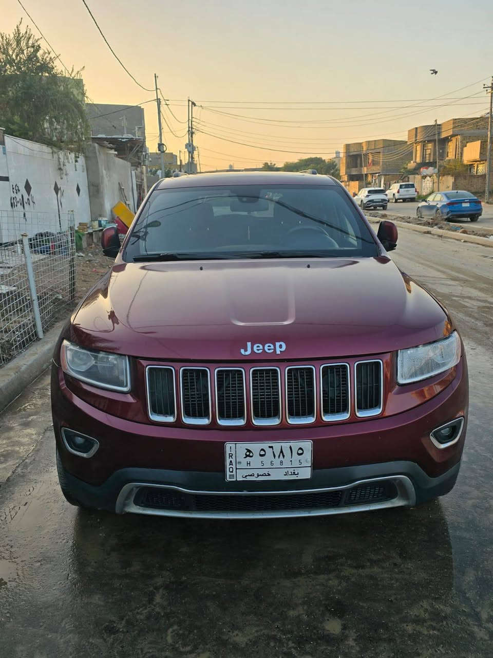 سلام عليكم
جيب جراند شيروكي
 2016 لاريدو
السياره ماشيه 91180 الف ميل 
حادثها جاملغ و بنيد بدون دواخل 
مكينه و كير كفاله وضع الشركه 
رقم بغداد بأسمي تحويل ثاني يوم 
فتحه 
كامري خلفيه دواره
حساسات خلفيه 
نضام رادار خلفي توقف ذاتي ومانع اصطدام
تو ويل 
شفتات ستيرن 
كشنات تدفئه 
دخول ذكي 
صندوق كهرباء 
تشغيل عن بعد 
السعر ...185... وبيها مجال 
مكاني بابل
***********
