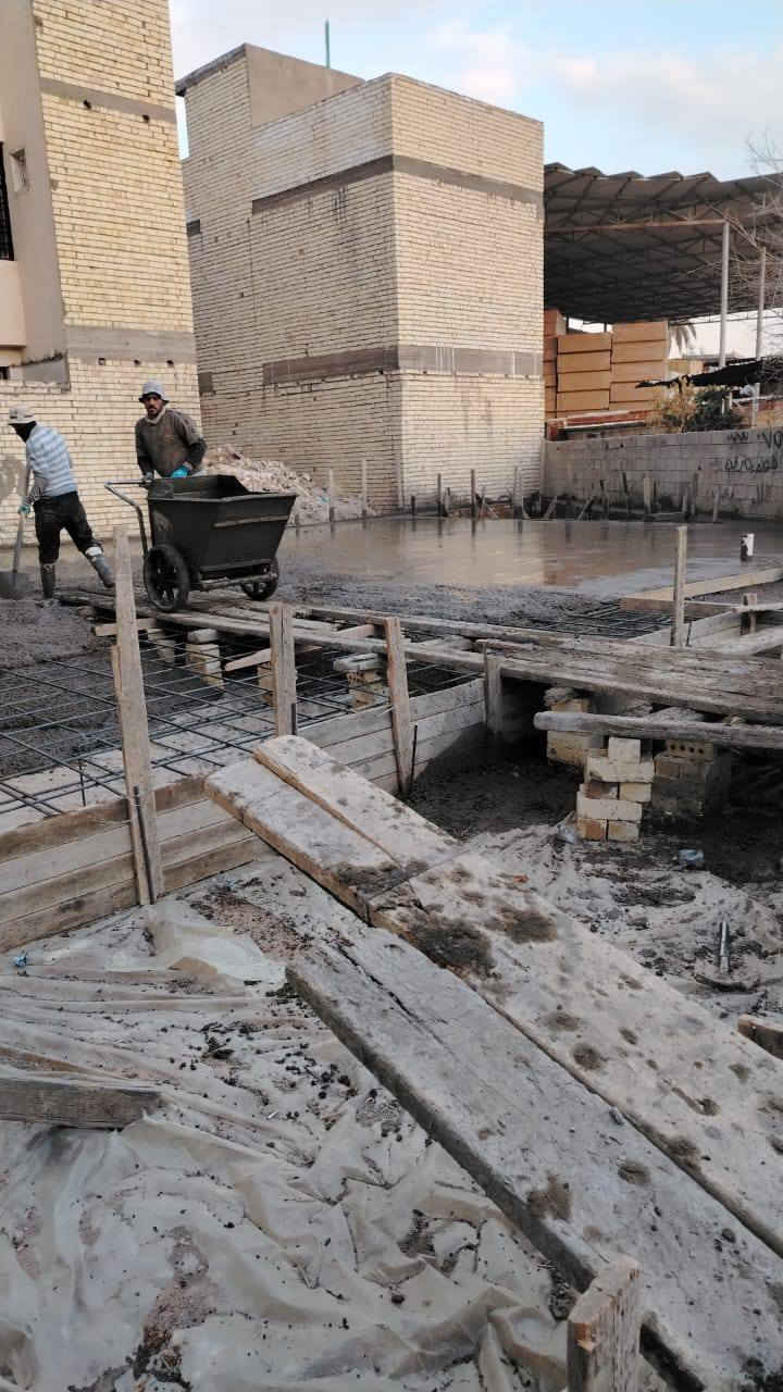 على بركة الله وتوفيقه🤲
جانب من أعمال صب الرفت في موقع حي تونس📍
المقاول/ يعرب المشهداني 👷
للاستفسار الاتصال/***********
