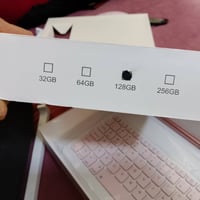 أيباد جديد غير مستعمل ذاكرة 128 مثل ما موضح الصور السعر 90 الف توصيل  ...