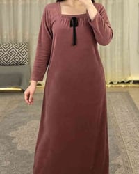 دشداشه • مخمل غزالي • مقاسات L-XXL