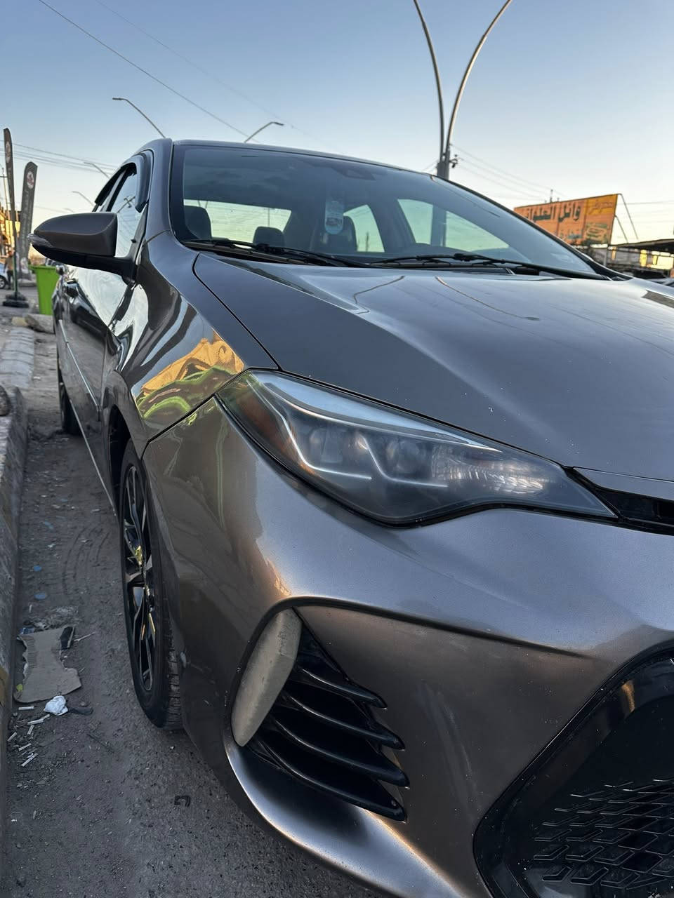 .
كورلا وارد امريكي الفئه se
رقم اربيل 
موديل 18
محرك 1.8 
ماشيه 134 الف 
بيه جاملغ سرقه بيه راس بنيد شبر صبغ بدون اي دواخل 
باقي كفاله
•••
السعر 145$ بيه مجال 
***********
