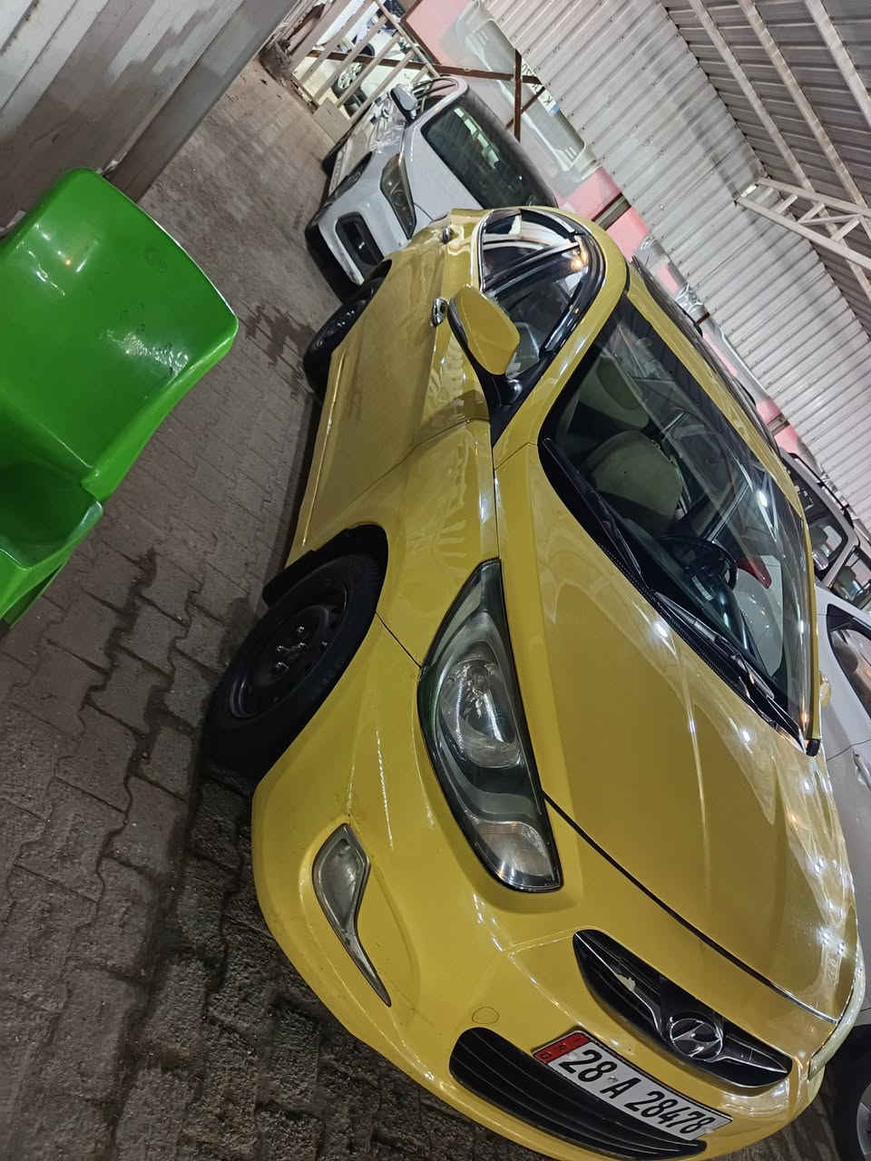 السلام عليكم
أكسنت 2013للبيع مكفوله من الحادث القوي 
فول مواصفات بسمي السيارة مصفرة هيئة وغرامات 
جاهرة كير ومحرك مكفولات محرك 1600بيع فقط السعر 88وبيها مجال مكانها بالنجف ***********
