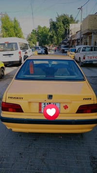 سياره البيع بيجو بارص موديل 2017 مكينه كير تبريد مكفول بس بيه صبغ جملغ...