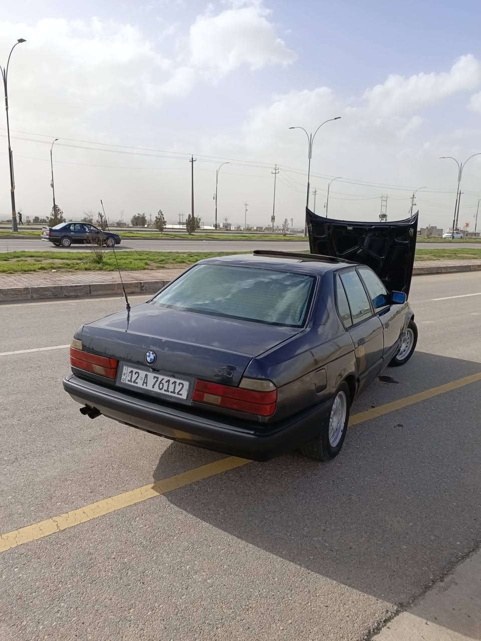 للبيع   وينهم عشاق     BMW 730 v8
BMW 730i
1993 
صبغ عام ✅
رقم نينوى مسطره شرط التحويل سنويه 2029
محرك مال قصه قبل شهر شديتو 
طخم جديد + طخم تاير 
موصفات 
دبل جام 
دبل يرباك 
غرفه حيل جديده 
سستم صوت 
بصمه سنتر لوك 
سلايت شغال 
كهربائيات كلها شغاله 
سعر 55 وبيه مجال 
الاستفسار  ***********

***********
