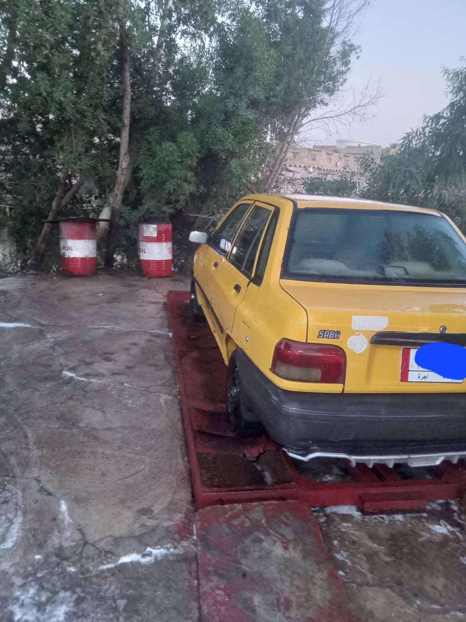 سايبه للبيع 
السلام عليكم سايبه ٢٠٠٩
سياره خير من الله راعيهه ما اندله ابيع كوم حديد 
السعر ١٠ ورقات قفل 
الاتصال على الرقم 
***********

