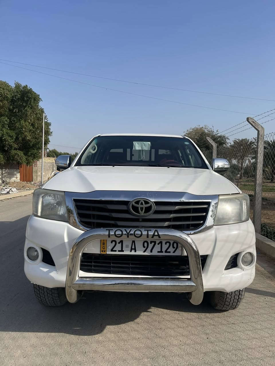 السلام عليكم
للبيع

هايلوكس ٢٠١٣ فور ويل سياره جاهزه من كلشي مكفوله عليها تخم تاير جديد سياره نظيفه كلش وبالعافيه على الياهذها
السعر ٢٢٠ وبيه مجال
للاستفسار

***********
