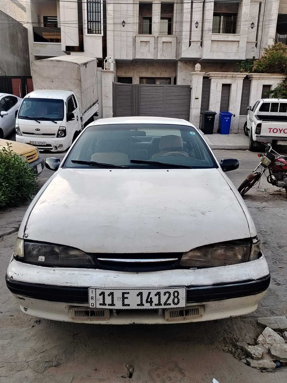 السلام عليكم اخوان  برنس رقم  بغداد انكليزي بسمي  سنويه ٣١ تخم تاير  بلكات نوزلات حساس صالصنه  كله جديد جامه  جديد ه   ٢٦ بيه مجال  م *********** بيه وساب  بغداد الكرخ

