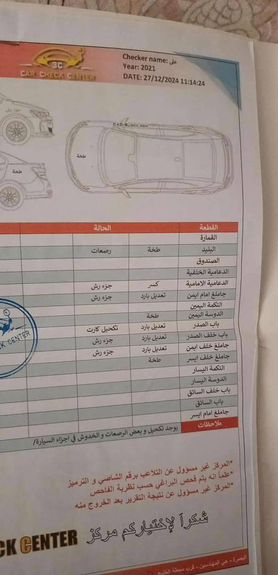 رينو سنمل موديل 2021
ماشيةتحكم استيرن بالصوت 
اشارات بالمرايا 
مصابيح امامي LED 
السعر 80 ورقة بيه مجال حك جيه 
العنوان بصرة 
 ماشية  81فقط 
رقم سيارة بصرة 
بيه جاملغ وباب خلفي سونار موجود 
محرك 1600 
للإستفسار ***********
 متواجد واتساب
