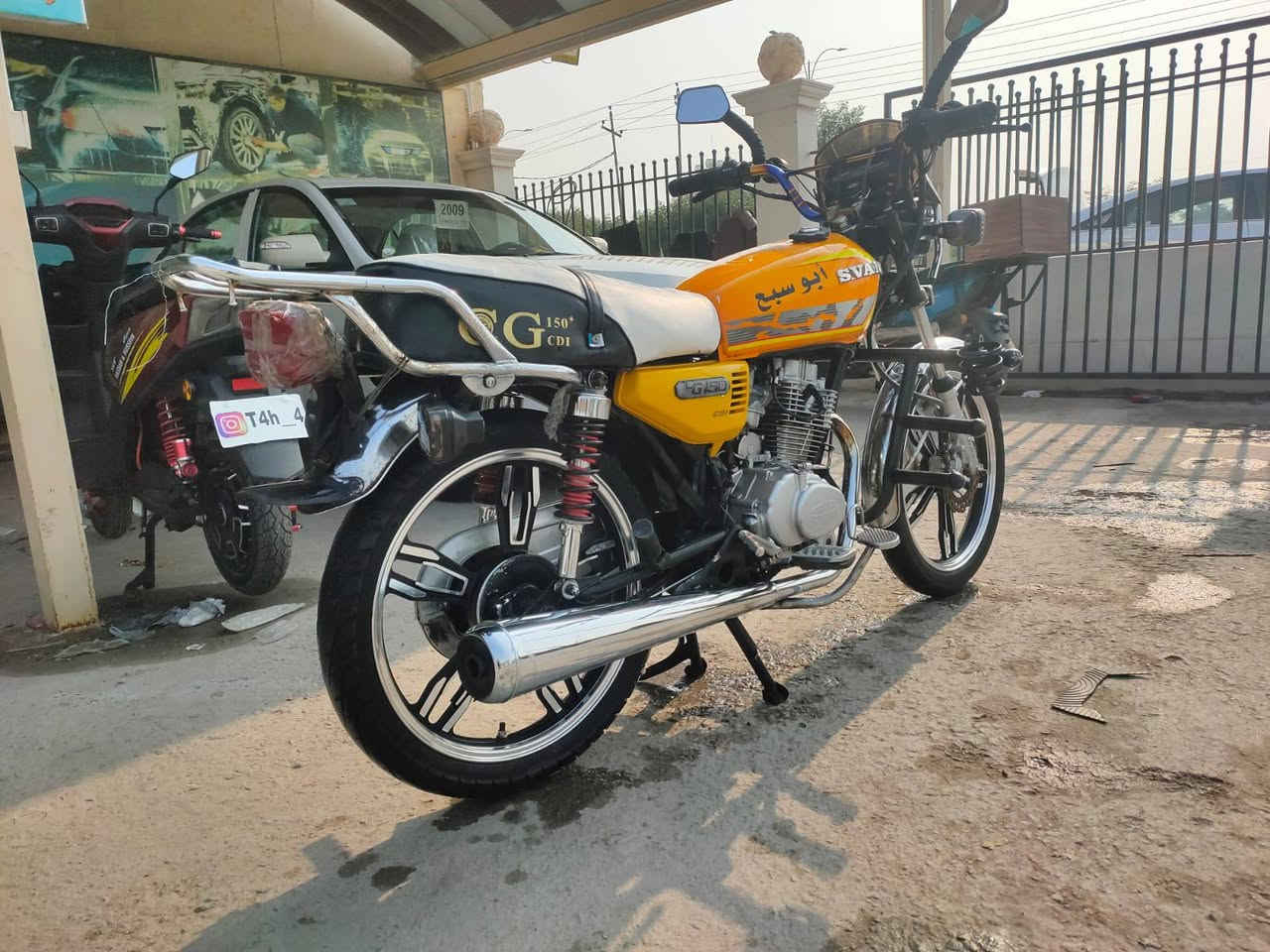 موطور سيڤاني موديل 23 محدث 24
محرك 200 ما ممدوده صبانه عليه جبار
نضيف حيل مثل ما موضح بل صوره كهربائيات شغاله 
سعر 650وبي مجال 
مكاني خالدية 
لتواصل ***********
