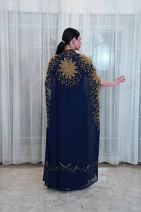 بشت اماراتي • شغل يدوي • قماش شيفون