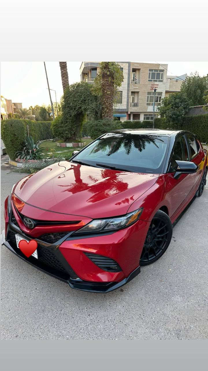 كامري V6 TRD
305حصان 
السياره تو كلار 
السياره مختمه كلها TRD
ولحايه بلاديه 
السياره مواصفات ولTRD معروفه 
والسياره كلها ستوك وكاله شركه 
ومعتني بيه من ناحيه الدهن ولادامه كامله لسياره 
حادثها كلش خفيف وبسيط  خلفي السياره ماشيه 60 
كاميرا خلفيه مستشعر وقوف 
مثبت سرعه مراقبه النقطه العمياء نظام المفتاح الذكي مقاعد كهربائيه تحذير مغادره المسار شاحن لاسلكي تحذير من الاصطدام لامامي

سياره بسمي رقم بغداد جديد استفسار اكثر على رقم ***********
