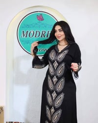 دشداشة كشمير أصلي • تطريز غباني كامل • مقاسات L/XL/XXL نص درزن
