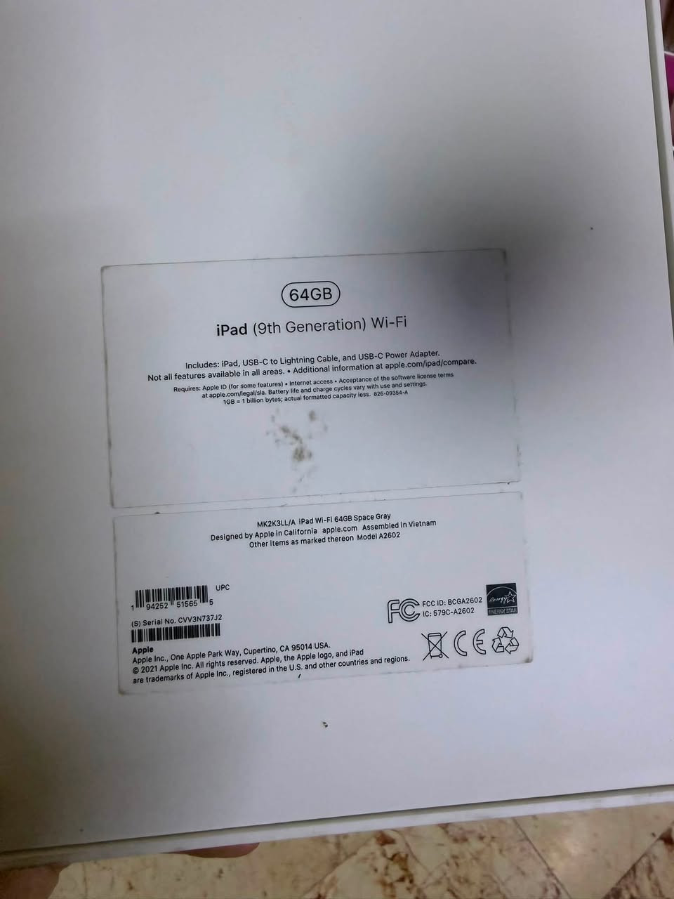 :
📱 للبيع: iPad Apple الجيل التاسع (9th Gen)

✅ السعة: 64GB
✅ الاستخدام: قليل جدًا
✅ الحالة: نظيف فول، بدون ملاحظات
✅ البطارية: ممتازة
✅ كامل الملحقات الأصلية

💰 السعر: 195,000 دينار
📌 السعر بيه مجال للجادين فقط.

للاستفسار أو المعاينة راسلني على الخاص. �
او الاتصال على 
***********
