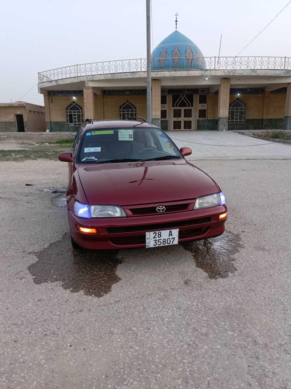 سلام عليكم كورله موديل( 1993)
مكفوله من كص وضربه ما عده صبغ عام لجماليه محرك كير حداديه جاهزه للخير ‏ سعر (55) وبيه مجال قليل تصال ‏‪***********‬‏
