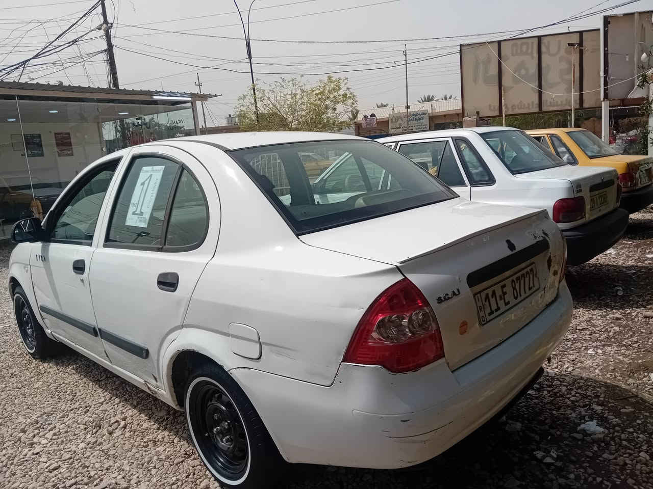 تايبه للبيع موديل 2013 السياره حلوه حداديه جديده مكينه وكير حلوات شواصي مكفوله بيه بس جاملق  امامي بصف السايق تحويل مباشر السنويه ال30العنوان كربلاء الحسينية العطيشي ***********
