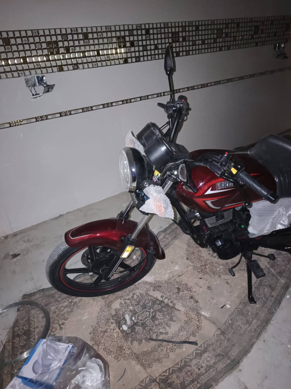 سلام عليكم دراجه شاينك للبيع موبايل 26 زيرو جديدة شراي يتصل على هذا الرقم *********** مكان بابل شوملي
