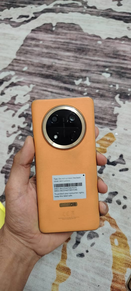 📱 للبيع – تلفون هونر X9c
• مستخدم لمدة 8 أشهر فقط

• نظيف جداً وما مبدل بيه أي قطعة

• ذاكرة 256GB

• يدعم الشحن السريع 🔋

• البطارية تبقى ليومين استخدام طبيعي

• الجهاز مرتب جداً

🔸 الملاحظة: الشاشة بيها كسر (يأثر بس على الشكل مو على الأداء)

💰 السعر: 250$ وقابل للتفاوض

سبب البيع: تغيير جهاز

📩 للجادين فقط مراسلة خاص او الاتصال على الرقم ***********
