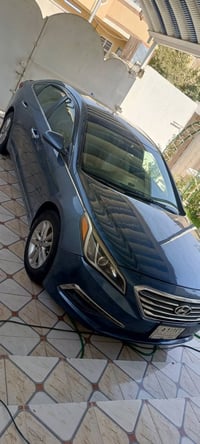 سوناتا وارد امريكي موديل 2017  رقم بغداد بسمي رقم دولي  حادث موضح بل م...