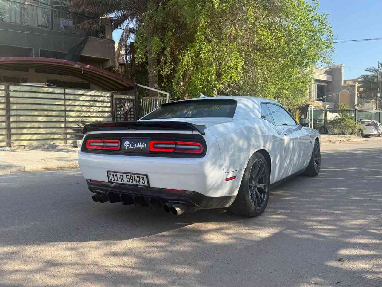 سلام عليكم بيع او مراوس كلشي يرهم 

سعرها مناسب 

دوج جالنجر سكات باك . Scat Pack

Dodge Challenger (Scat Pack🐝)

الموديل :2017 . (امريكي)

المحرك : SRT . V8 . 6.4L .

العداد : 56mi

اللون : ابيض

المواصفات

1-شاشة كبيرة كار بلي

2-ويل كب نجمة حجم 20

3_كشنات جلد وشامو

4-سوبر تراك باك

5-حساس خلفي

كير مكينه اكسل كفالة من الفتح والتبخير

حادثها جاملغ خلفي  ❤️

(السياره صبغ جاملغين وبنيد تحديث)

بدون ايرباك

يعني ٤ قطع صبغ 

السعر مناسب 145 وبيها مجال بسيط

مكاني بغداد  السيديه 

*********** بغداد, العراق
