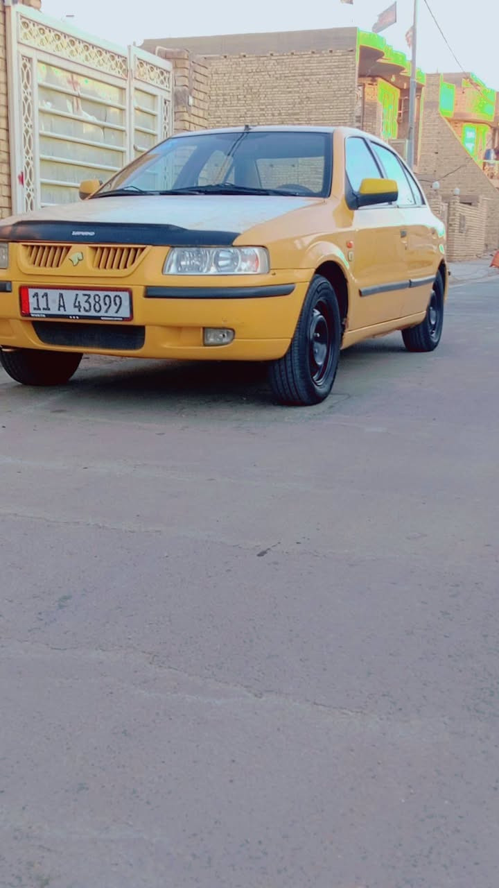 سلام عليكم سمند مديل ١١ مصفره هيه وقرامات سياره بسمي مكانه كوت مركزلمدينه ***********
