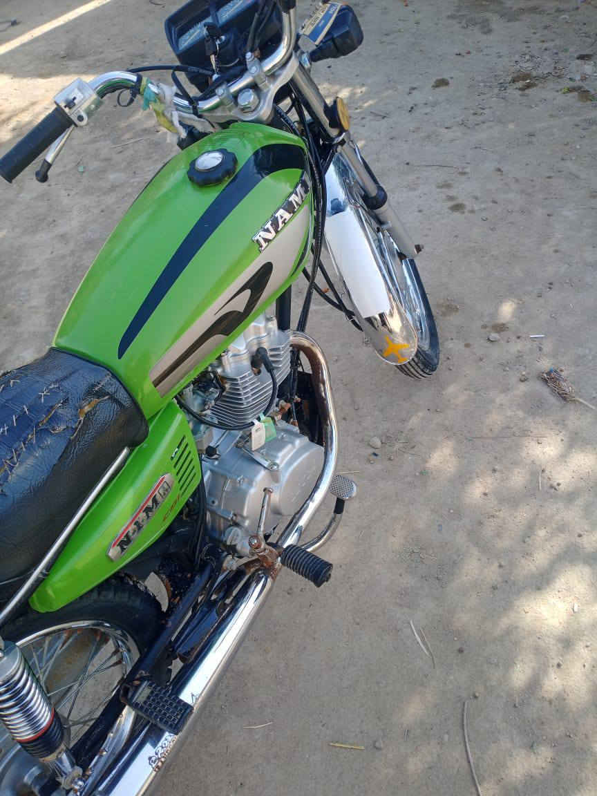 السلام عليكم
دراجة يراني للبيع. مديل 2022دراجة جاهزة من كلشي 
ترايك وين ما تريد دراجة كفالة وراق صولية
السعر 800وبية مجال قليل الشراي يجي خاص ولمو شراي لا يتعبني 👈***********مكان رفاعي
