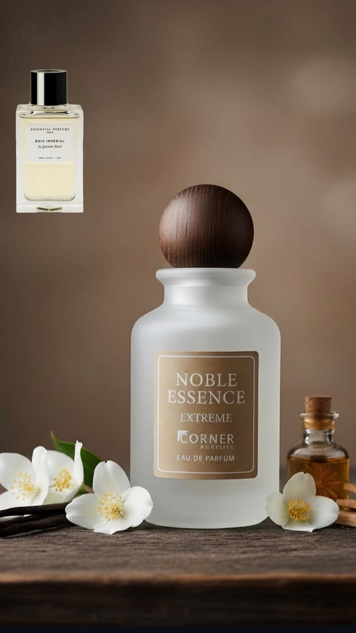 #نوبل_اكستريم.. بديل عطر بو امبريال✨
عطر قوي ورجولي بثبات عالي وانتعاش 
يبقى وياك من أول رشة لآخر اليوم🤝
”حمضيات عشبي ترابي بلسمي”🍋🍃

طوز خورماتو - مجاور مصور الجامعة📍
للحجز والاستفسار دايركت📬
***********
