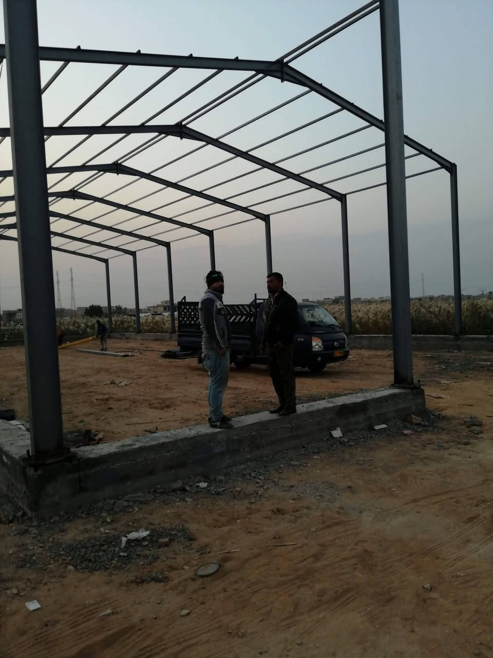 السلام عليكم الى اهلنا في الديوانيه 
حدادة المصطفى لكافة الاعمال الحديديه 
مستعدون لعمل ( الابواب و الشبابيك و المحجرات و سقائف الكيسبان و السقائف الهندسيه و الهياكل الحديديه (ستيل ستركچر) و الجملونات و الواجهات بورسلين ميكانيكي و الكابون و الكرفانات واجهات بوردكس و الاعلانات)  بأسعار مناسبة 
كل العليك تتصل وبلخدمة *********** ديوانيه وجميع المحافضات
