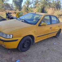 سياره سمند ٢٠١١ السياره كما موضحه مصفره هيئه وغرامات رقم الالماني المس...