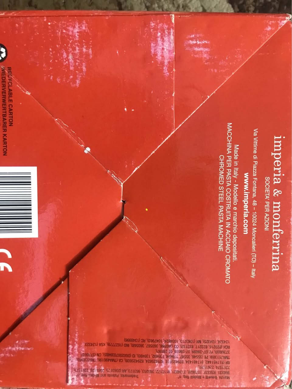 متاح ماكنة صنع المعكرونة مصنوعة من الستلستيل قطاعة قوية جهاز لصنع السباكتي واللازانيا او الزلابية والمعكرونه ايطالي الصنع جديد سعر 25 الف. بغداد, العراق


**إذا كنت صاحب هذا الإعلان وتريد حذفه لأي سبب، رجاءا أرسل رسالة إلى الدعم الفني**