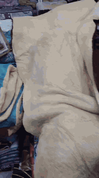 لحاف ٣ قطع • وجه قديفة وبطن فرو • سماوة حي العمال