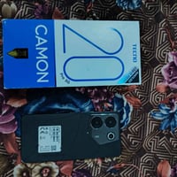 كامون 20برو فايف جي    الذاكرة 256 الرام 8+8 المعالج 8050 البطاريه 500...