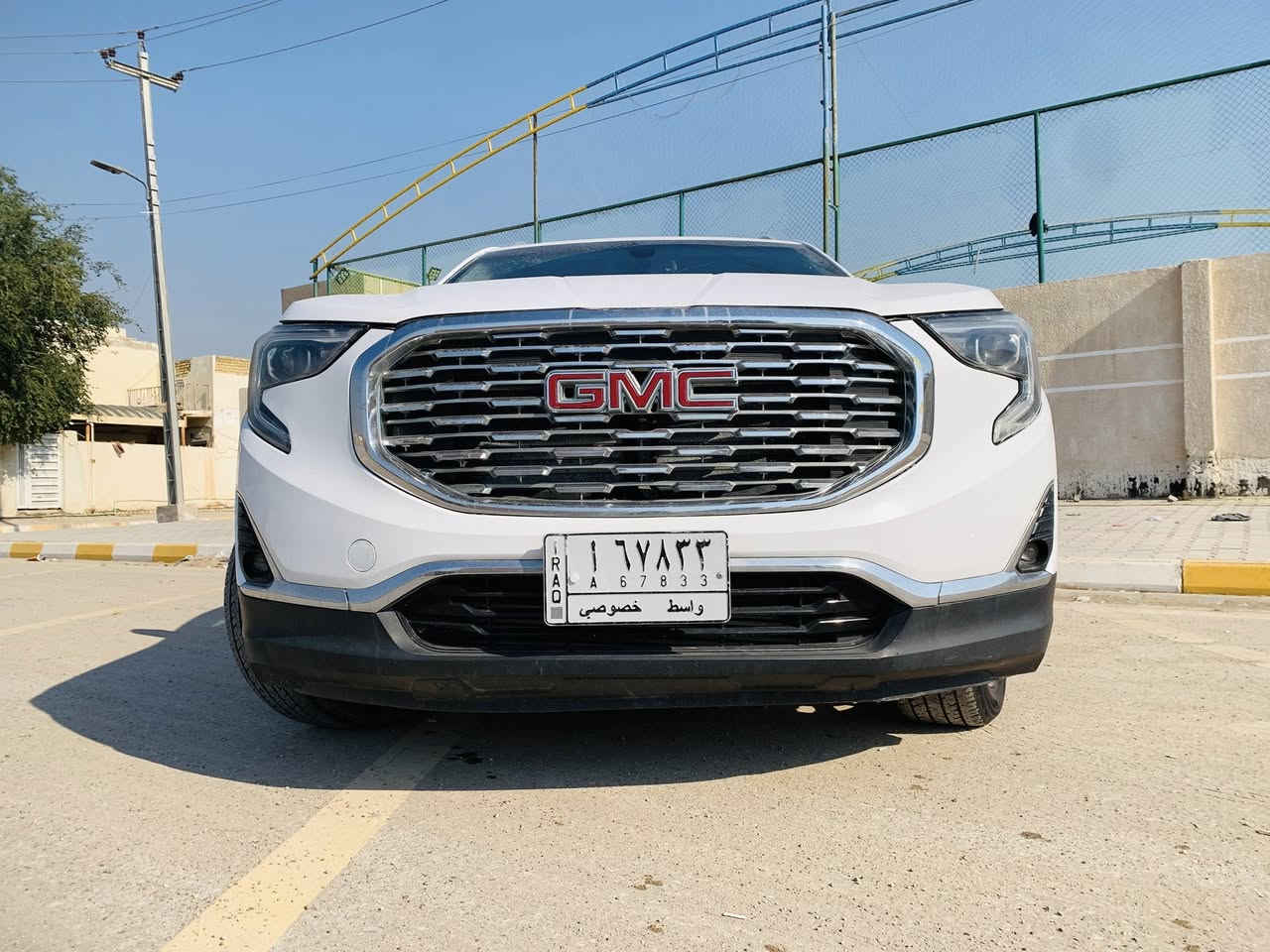 جمسي19 فول عدا الفتحه
شاشه كامره

الابواب بصمه 

محرك 1500تيربو

رقم واسط تحويل مباشر 

جيمسي تيران مواصفات sLt

*نظيفه مواصفاته حلوه  

المسافه المقطوعه 88 الف ميل 

الضرر جاملغ مبدل نفس اللون وبارد بسيط جدا جاملغ خلفي بدون دواخل وراديترات وحتى المي الباقي على وضع الشركة

*مواصفات 

*تدفئه كشنات

*كامره خلفيه

*٦ بصمات

*تبريد قطعتين

*شاشه

*تحكمات ستيرن

*ماوس تحكم

*سايد بريك كهربائي

الخ..

السعر155 وبي مجال 

عنواني واسط الكوت 

***********

***********
