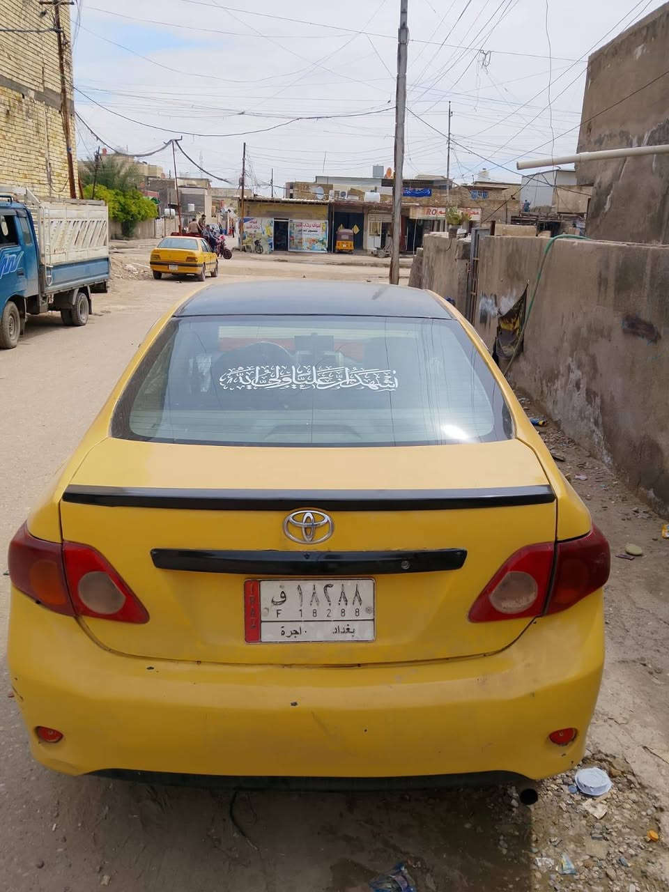 السلام عليكم كورولا موديل 2008 خليجي طخات دعمات بيهه السعر (70)ورقه بيهه مجال العنوان بغداد حي اور 
للستفسار على الرقم ***********
