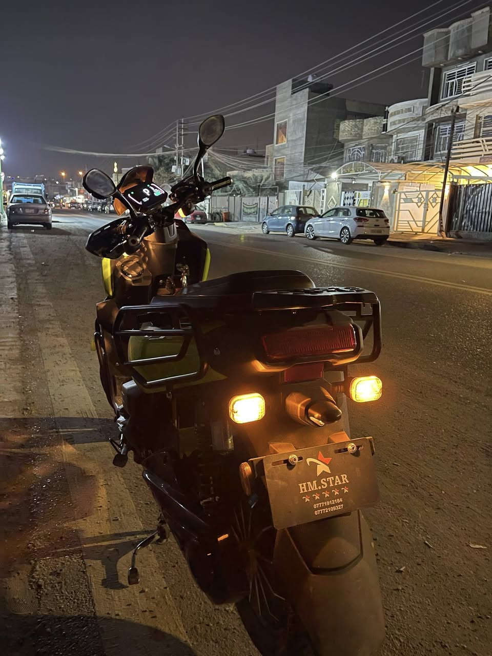 سلام عليكم دراجة اباتشي موديل ٢٥
دراجة كفاله عامة حالة ممتازة بدون حوادث عده الدرع شخوط بسيطة ، بلوتوث ، ٣ سرعات وسبورت ، عالي ناصي شغال دراجة ، زر بارك ( P ) مكاني بغداد حرية

السعر ٩٥٠ قفل

باقي تفاصيل التواصل واتساب فقط ***********
