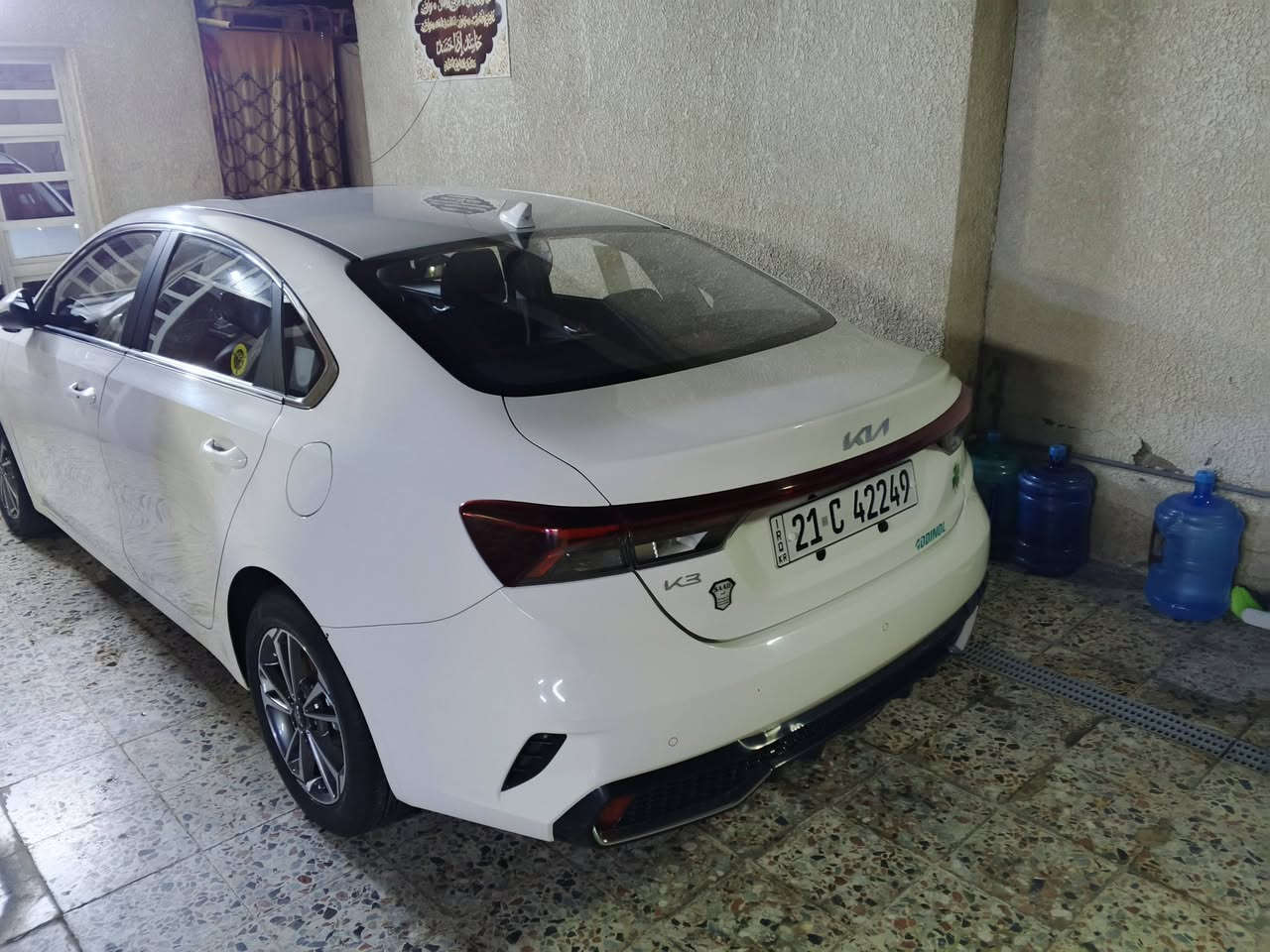 سلام عليكم لبيع k3 مديل 24 رقم سليماني بسمي تحويل وكاله شتحب حاضر هزه ورقم جديد  السياره مكفوله تخم تاير جديد باتري جديد المواصفات معروف سعر139بيه مجال قليل حك الحيه العنوان بغداد الدوره ***********0 ترهم مراوس كيه حمل
