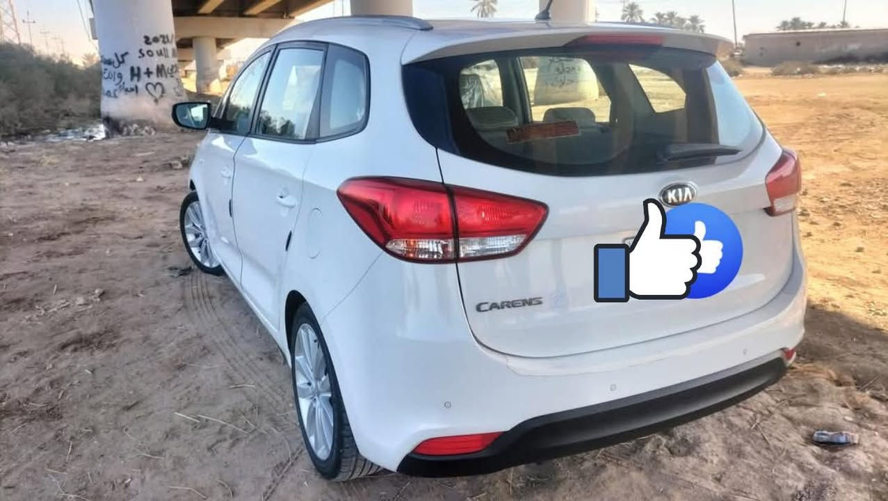 سلام  عليكم  كيا كارنز  موديل 2016 رقم بصره ماخذيها من الشركه الدوليه بسمي مشروع وطني رقم إنكليزي   كفاله عامه وضع الشركه مكينه 200دوش   
السياره ماشيه 74 ألف  وقابل لزياده. طخم تاير كوري قبل شاهر شاده  مكينه وكير وتبريد وحداده وضع الشركه برغي ممفتوح بيهه وكله ميه بل ميه مال جناي السياره فيت بم البلاد ممفتوح شاشه كولد كاميره دواره 
كتلوكات  الشركه وسويجات بل جنطه 
دهن كوله بل شركه 65 ألف التبديل 
السعر  
162. تحويل فقط  غيره مابيع 
*********** 
مكان البصره 
اتريد جديد مال جناي
