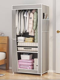 كنتور قماش • هيكل معدني • ٣ أدراج