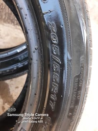 زوج تواير • 205/55/17 • نظيف