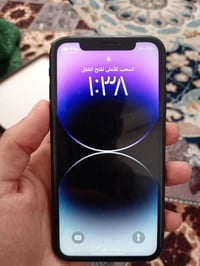 ايفون اكس ار • ذاكره ٦٢ • ضهر مفطور