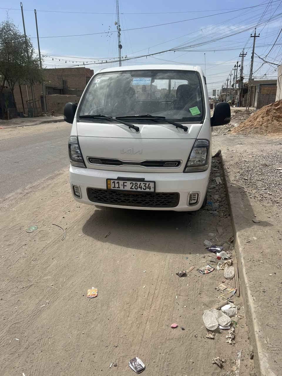 كيانثيه
السلام عليكم كياحمل مفتوح 2700السياره جديده 2024
ماشيه 28الف السياره جديده بسمي السعر 157وبيه مجال 
الشراي يتصل عل رقم مكلف بل نشر 
العنوان بغداد

‭0771 476 1028‬
