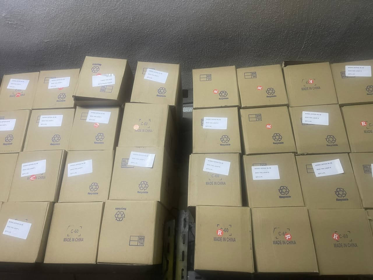 بسم الله الرحمن الرحيم 
بكره الجمعه فاتحين جمعه مباركه عليكم جميعا 
لحق العرض قبل ما تخلص الكميه 
اضويه إماميه ون و تو جديد 35 🔥🔥
غمازات اماميه جديد 8🔥🔥
غمازات تو جديد 12🔥🔥
طنبون امامي جديد 25🔥🔥
جسر امامي جديد 12🔥🔥
شل جديد اسود 7 نقل 10🔥🔥
أضويه خلفيه ون و تو جديد 27🔥🔥
حساس أكسجين جديد 15🔥🔥


**إذا كنت صاحب هذا الإعلان وتريد حذفه لأي سبب، رجاءا أرسل رسالة إلى الدعم الفني**