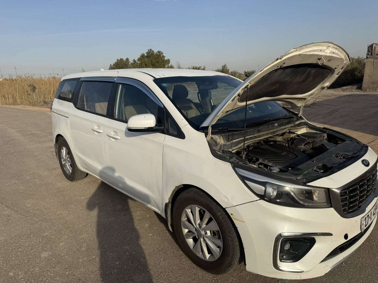 كيا سيدونا موديل 2015 رقم مثنى
شاشه وحساسات خلفيه 
ماشيه 185
ضربه خفيفه ما عابره 
كير مكينه مكفولات لا تنقيص ولا تبخير 
للأستفسار اكثر اتصل 
***********
المكان السماوه
