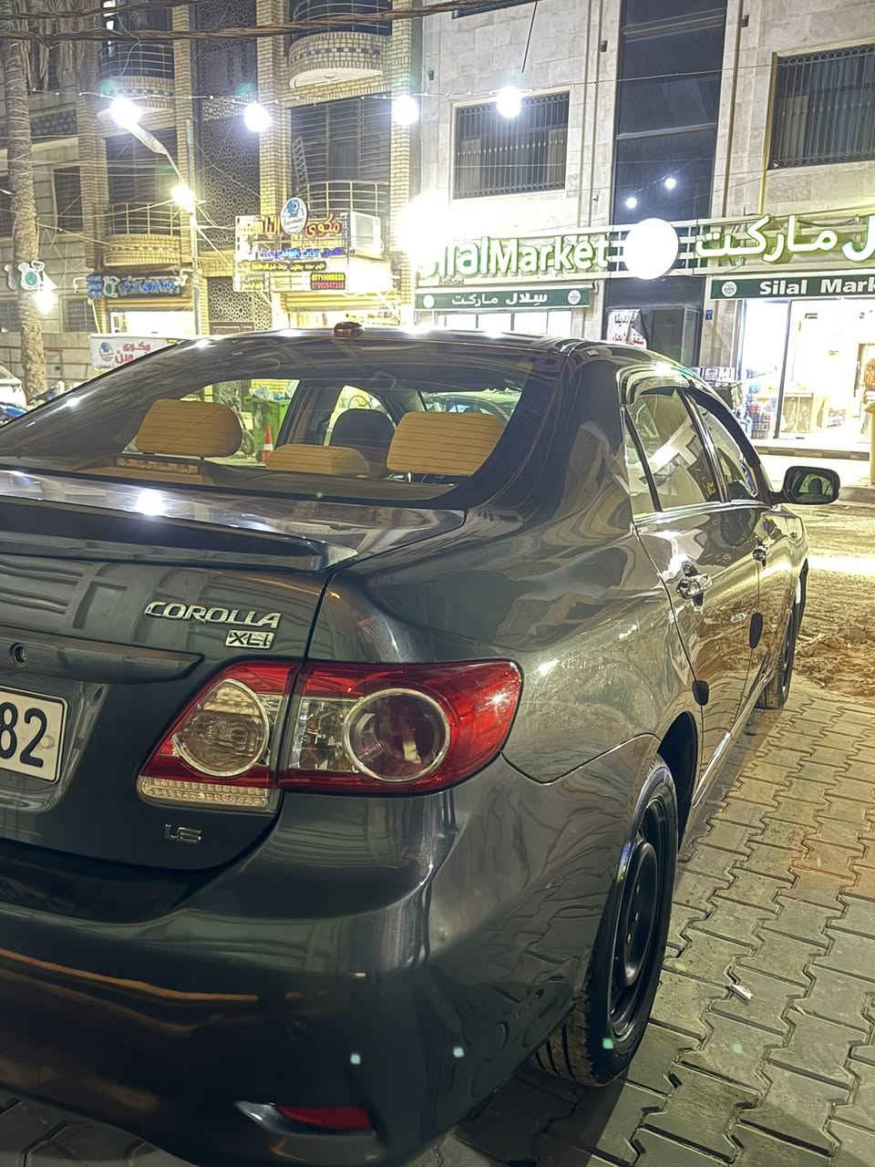 السلام عليكم

كورلا 2013 خليجي لون رصاصي  
رقم اربيل 
محرك 1600
حساسات 
شاشه 
كامرة 
تحكم ستيرن 
ماشية ١٥٧

سعرها 137 وبيها مجال

سياره نظيفة مابيها قطعه صبغ 

مكانها بغداد/الاعظمية/شارع المغرب
للاستفسار ***********
