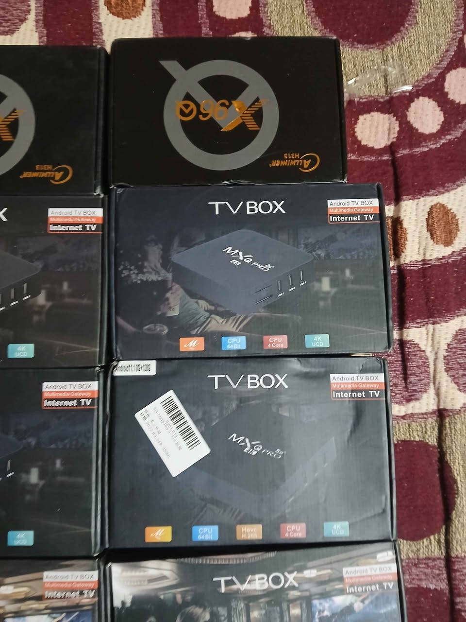 تيفي بوكس جديد غير مستخدم فقط ابيع شلع اليفيده يجي خاص  ذاكرة مختلفه  256 وبيهن 64.ابيع  شلع فقط سعر القطعه،12 الف 
 توصيل موجود بغداد وجميع المحافظات بغداد, العراق


**إذا كنت صاحب هذا الإعلان وتريد حذفه لأي سبب، رجاءا أرسل رسالة إلى الدعم الفني**