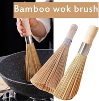 فرشاة ووك • بامبو طبيعي • معدات مطاعم