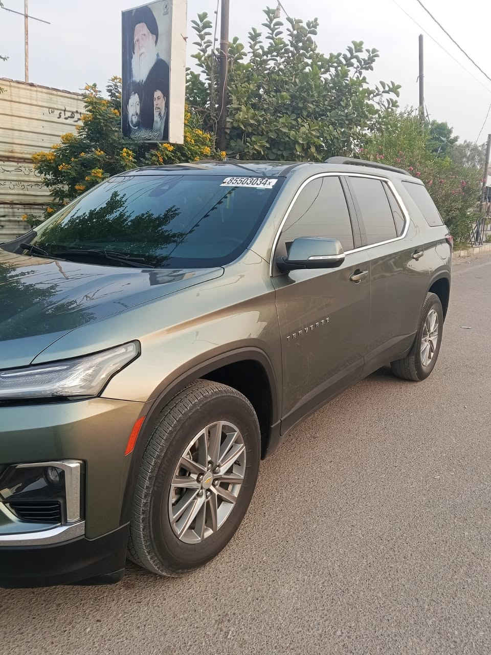 السلام عليكم سيارة شوفرليت ترافيرس موديل 23 مكينه 6 سلندر 3 قطع تبريد السيارة  ماشي ٢٠  السيارة جديده كارتون مواصفات Lt  كشنات سياحي الاستفسار الاتصال ***********
- ⁠قيادة ذاتيه - تحديد مسار 
- ⁠مثبت سرعة - نقاط عمياء 
- ⁠رادار امامي مانع تصادم 
- ⁠حساس امامي خلفي 
وباقي المواصفات المعروفه ايرباك سليم ماطاك
