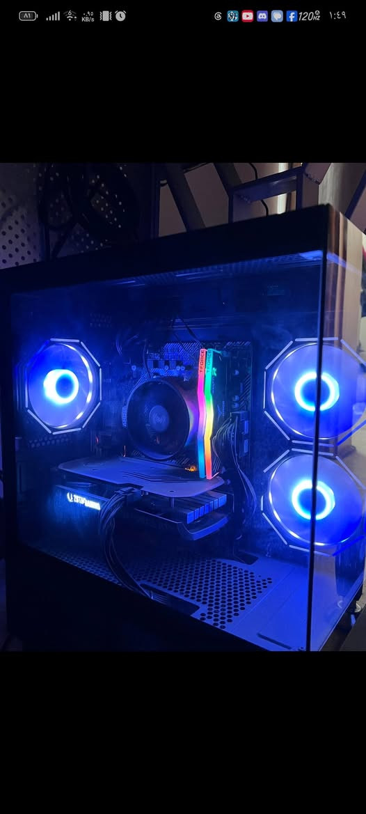 السلام عليكم حاسبة للبيع الحاسبه مستخدمه قليل المواصفات:

Ryzen 5 5500
RTX 4060 8GB
RAM 16
M.2             500GB
HDD.          1000GB
Power 500w
كيس زجاجي صغير شكل مربع

السعر 800 الف فقط الكيس

الشاشة: مقوسهGameMax مثل ما موضح بالصوره 27 انش
سعر الشاشة 150 الف

UBS maXma 1500w: استخدام قليل 3 منافذ السعر 65 الف

ماوس: لوجتك G502 hero السعر 40 الف+ مايك لوجتك Yeti Orb mic السعر 65 الف 

كيبورد redragon+سماعه محيطي هديه مع الحاسبة 

رقمي للاستفسار ***********
مكان الحاسبة :المنصور
 متوفر توصيل لجميع المحافظات
