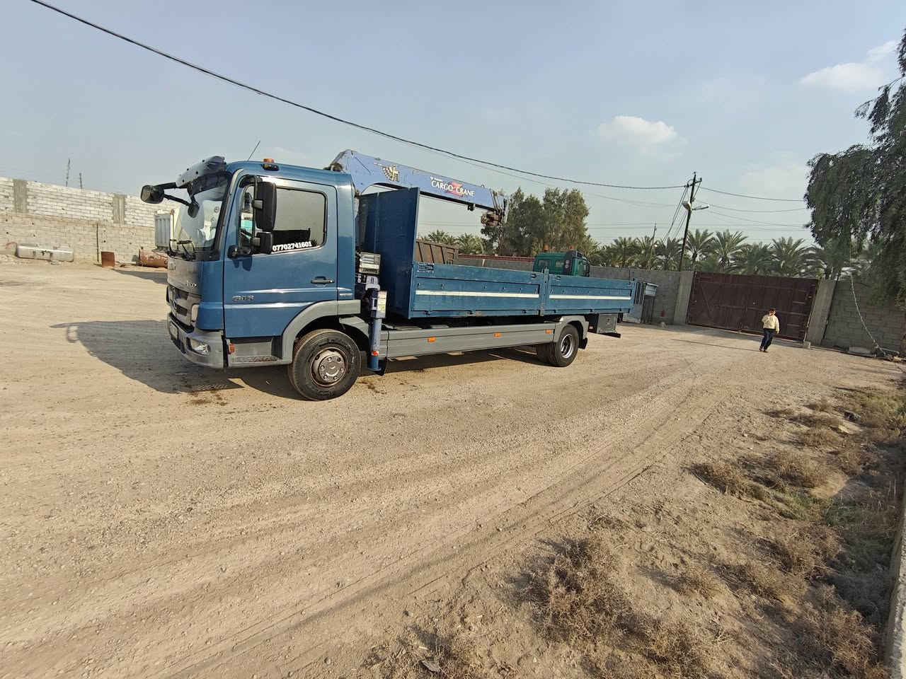 للبيع اتيكو كرين بأسمي السياره سبرنك هوائي خلفي امامي كرين كاركو 3/ سلايت 3/طن سياره جديده خير من الله كبل للشغل موديل 2009 رقم اربيل  .                                   ***********
***********
