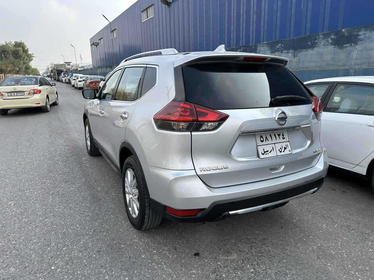 نیسان رۆگ ٢٠١٨ SV
فول مواسەفات بەس بێ سلایت بەسمە شەغال کوشین کارەبای و هیتەر رادار سندوق شەفت 
سبوخ چاملخ و نیو دەرگا بێ ئێرباگ بێ ژۆرێ هەموو شتەک بە شەرت 

نیسان رۆگ ٢٠١٨ SV 
فول مواصفات فقد بدون سلايت بصمة شغال كوشين كهربائي و هيتر رادار صندوق شفط 
سبوغ جاملخ و نص باب بدون دواخل بدون ايرباگ كل شيئ بشرط 
***********
$١٦٧
